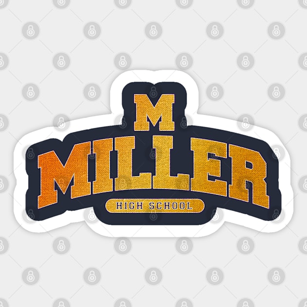 Miller High School Sticker by Aspita